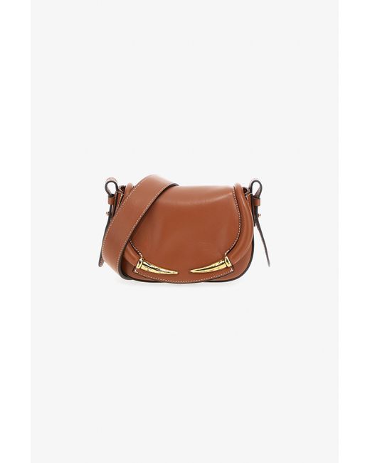 Roberto Cavalli White Fang Bang Shoulder Bag