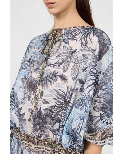 Roberto Cavalli Multicolor Mini Dress