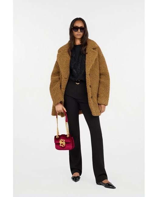Roberto Cavalli Black Flared Trousers With Buckle