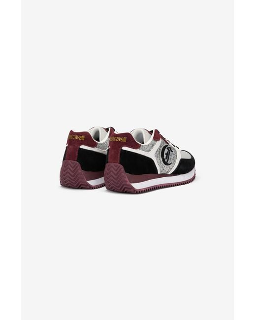 Roberto Cavalli Black Sneakers With Logo