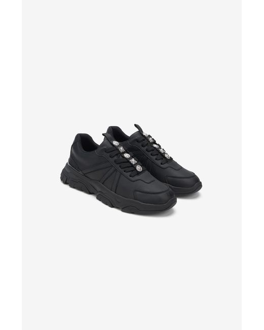 Roberto Cavalli Black Sneakers for men
