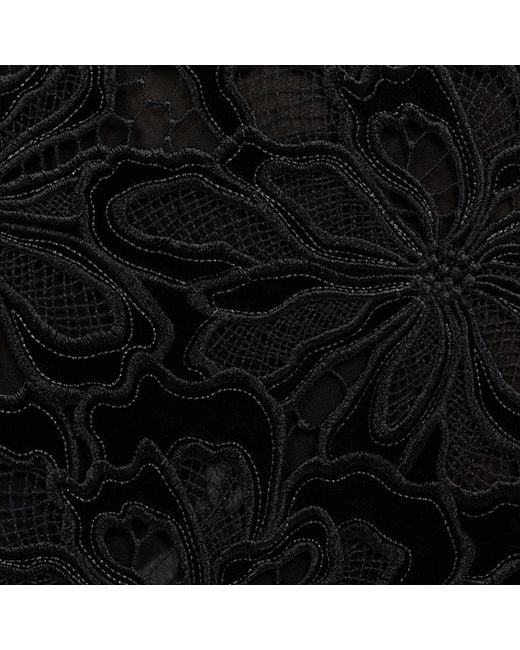 Gonna Lunga di Roberto Cavalli in Black