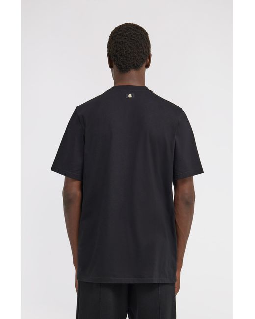 Roberto Cavalli Blue Logo T-Shirt for men
