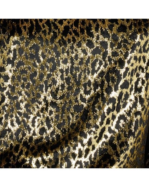 Roberto Cavalli Green Glossy Silk Animal-Print Kimono Dress