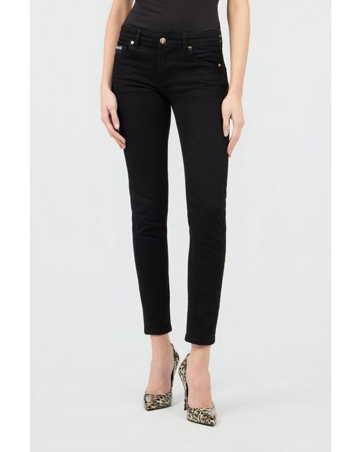 Roberto Cavalli Black Denim Trousers