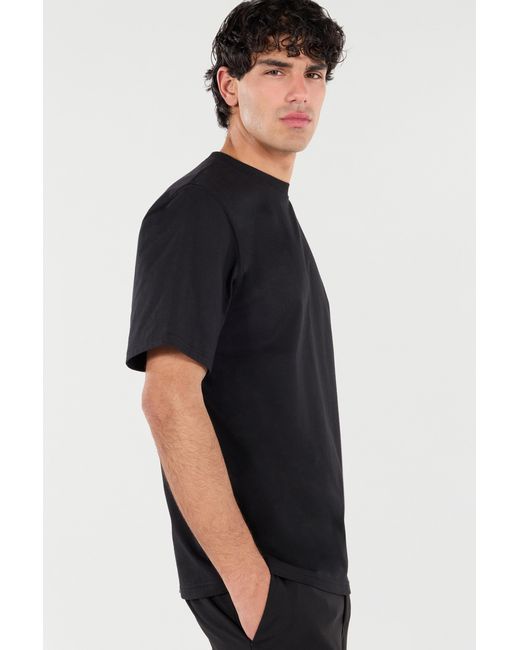 Roberto Cavalli Black T-Shirt With Mirror Snake Monogram for men