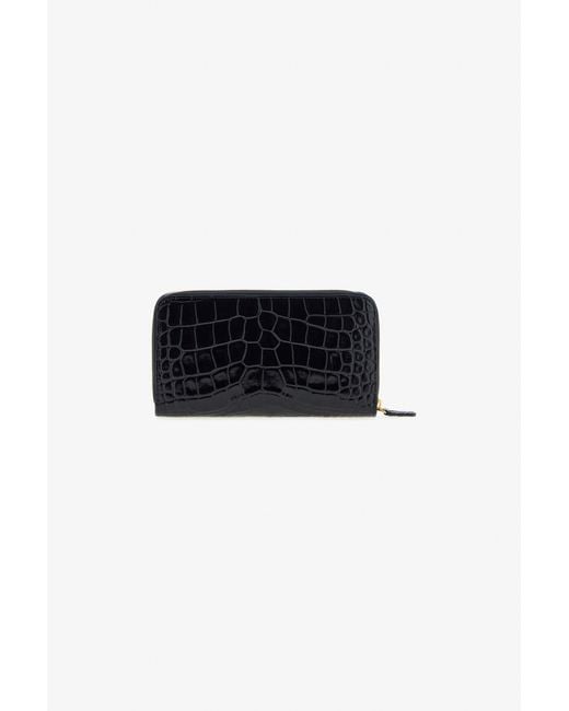 Roberto Cavalli Black Logo Wallet