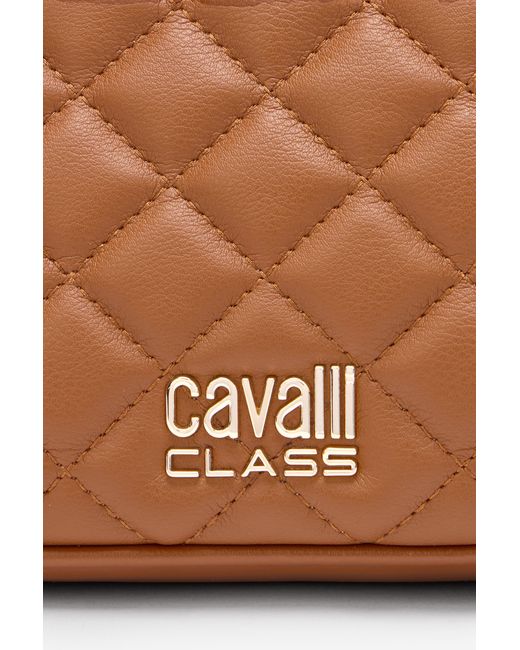 Roberto Cavalli White Cavalli Class Shoulder Bag