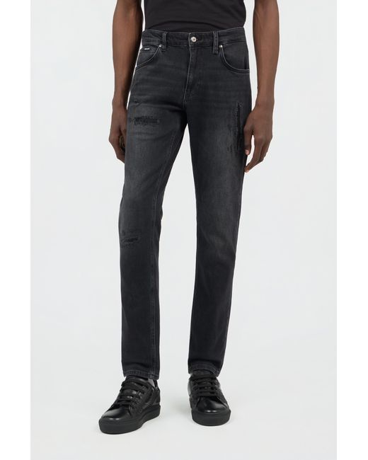 Roberto Cavalli Black Denim Trousers for men