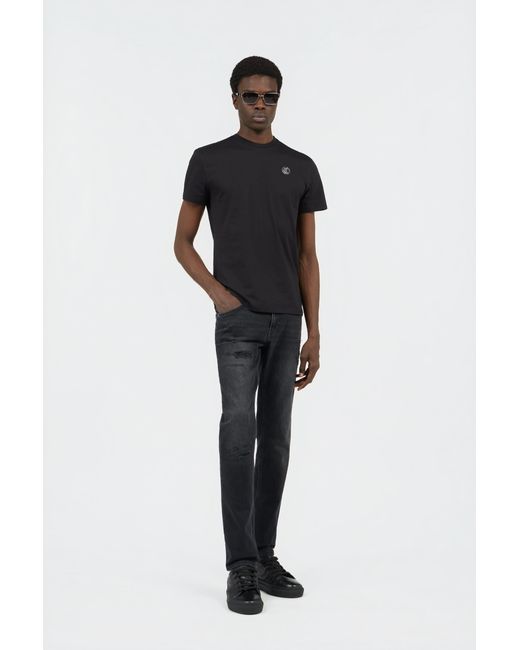 Roberto Cavalli Black Denim Trousers for men