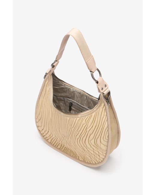 Roberto Cavalli White Medium Matelassé Bologna Bag