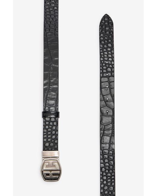 Roberto Cavalli Multicolor Reversible Belt With Rc Monogram for men
