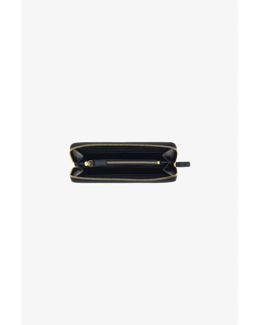 Roberto Cavalli Black Logo Wallet