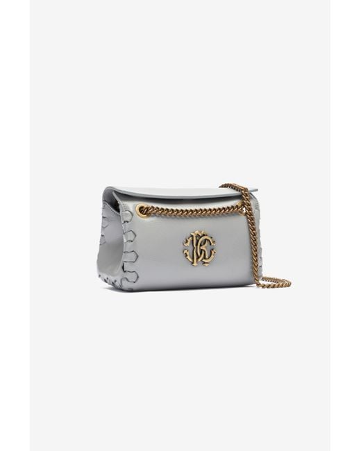 Roberto Cavalli Multicolor Shoulder Bag With Monogram Rc