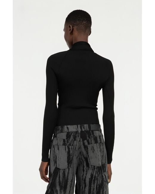 Pull Cache-Cœur Roberto Cavalli en coloris Black