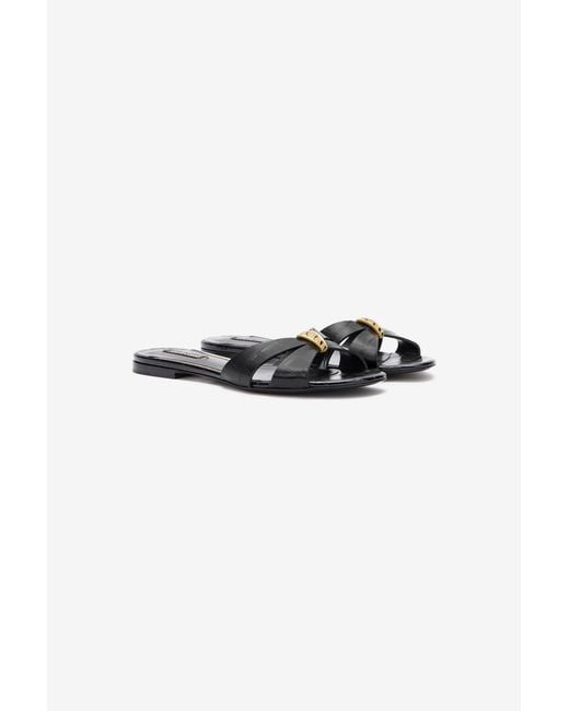 Roberto Cavalli Multicolor Slides With Jewel Detail