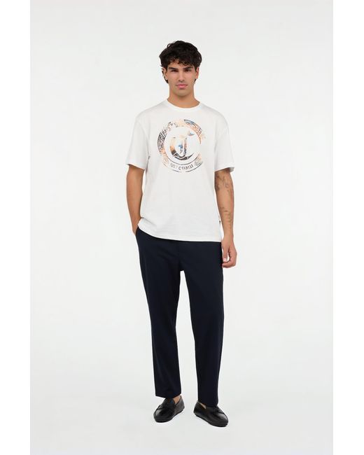 Roberto Cavalli Blue Soft Trousers for men