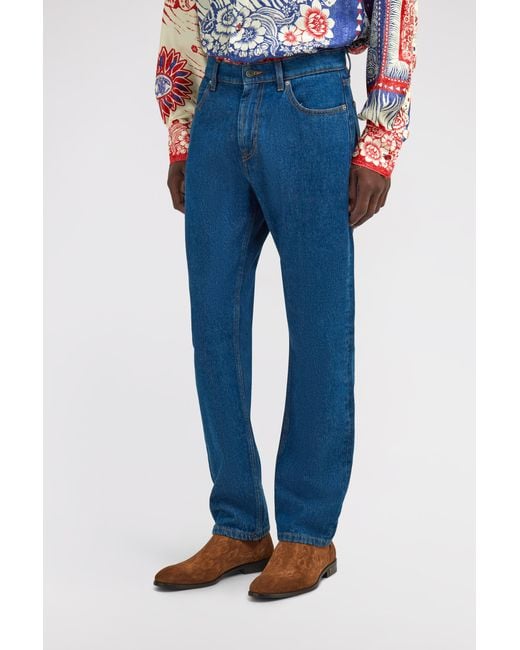 Vaqueros Clásicos Roberto Cavalli de hombre de color Blue