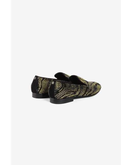 Roberto Cavalli Green Slipper for men