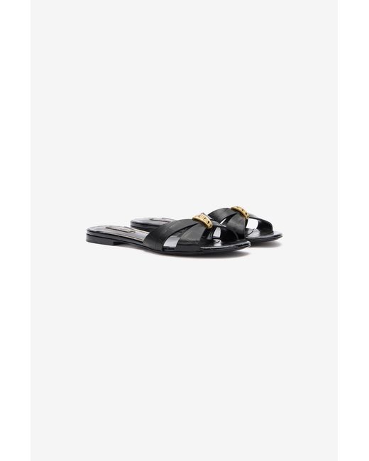 Roberto Cavalli Multicolor Slides With Jewel Detail