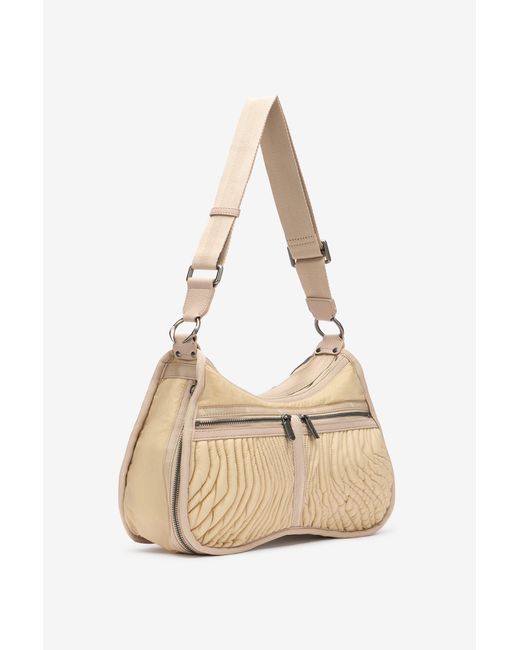 Roberto Cavalli Natural Matelassé Torino Bag
