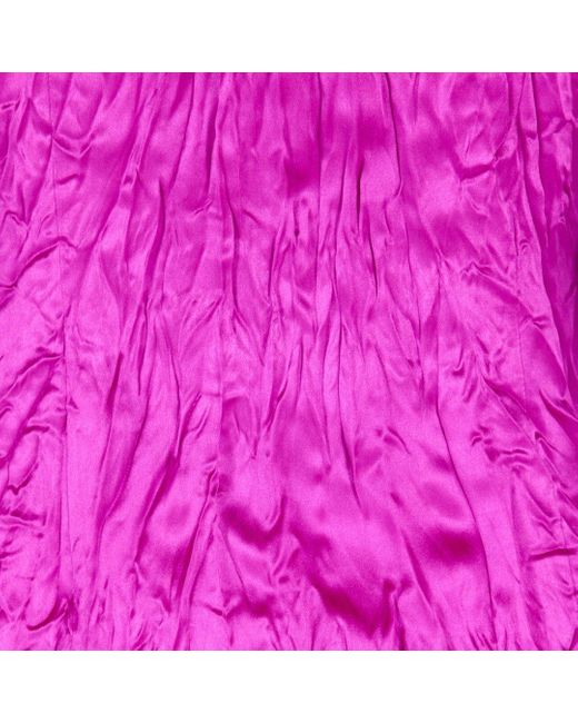 Roberto Cavalli Pink Solid Color Structured Shirt