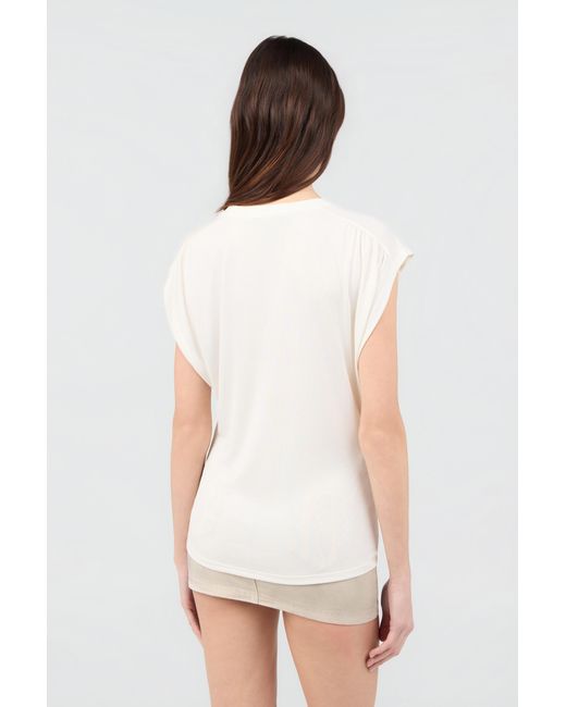Roberto Cavalli White Ivory T-Shirt