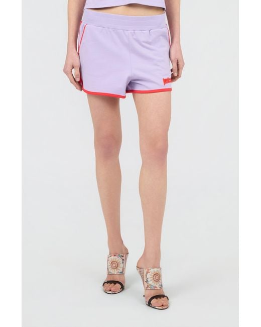 Roberto Cavalli Purple Shorts