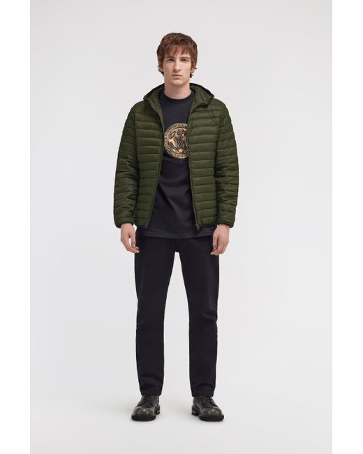 Roberto Cavalli Black T-Shirt With Printed Logo for men