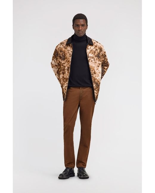 Roberto Cavalli Brown Straight Jeans for men