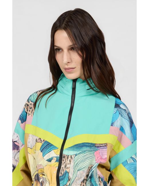 Roberto Cavalli Blue Windbreaker