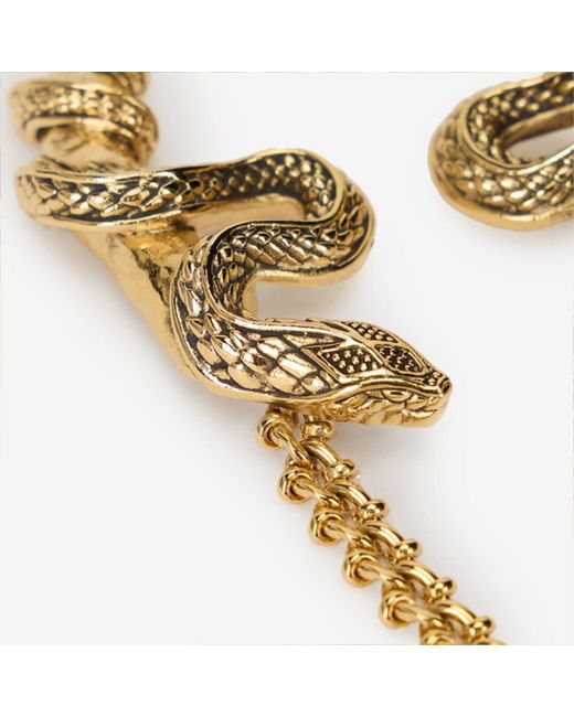 Roberto Cavalli White Serpentine Necklace