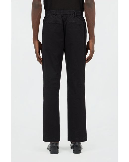 Roberto Cavalli Black Pleated Trousers for men