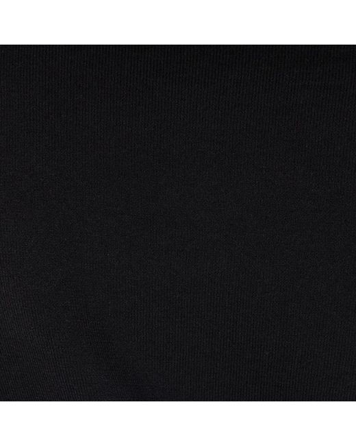 Suéter De Cuello Alto Con Monogram Rc Roberto Cavalli de color Black
