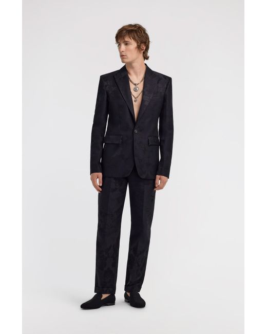 One Button Blazer Roberto Cavalli de hombre de color Blue