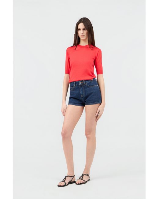 Roberto Cavalli Red Coral Sweater