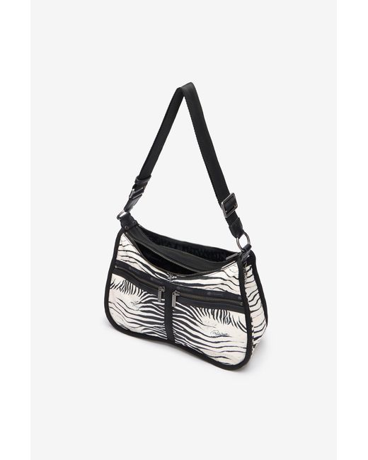 Roberto Cavalli White Torino Bag