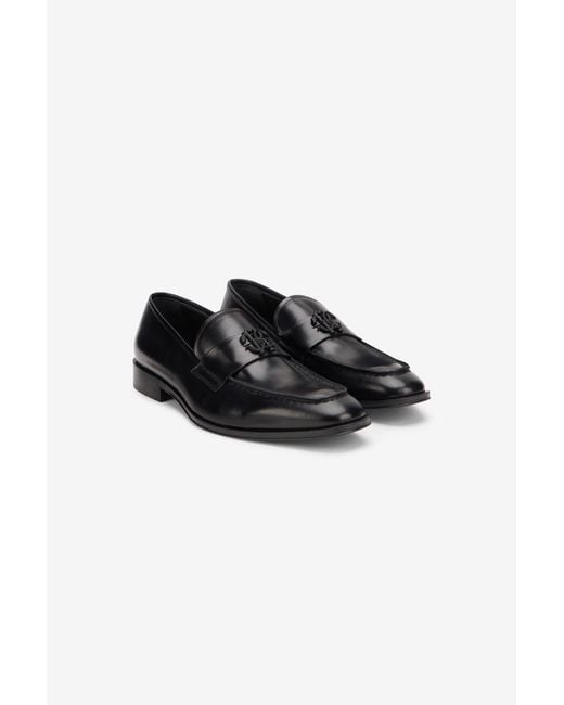 Roberto Cavalli Black Classic Loafer for men