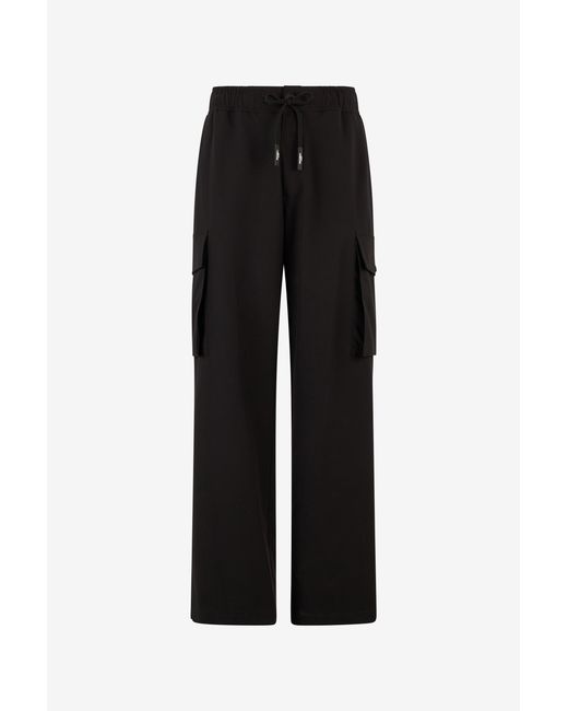 Roberto Cavalli Black Pants With Cargo Pockets for men