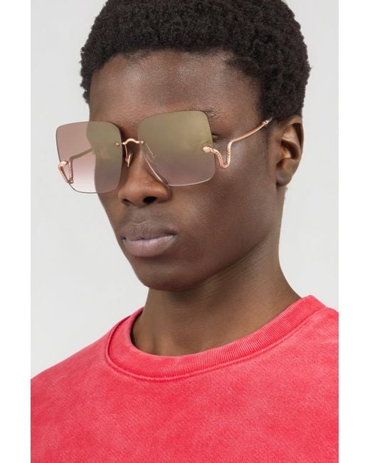 Roberto Cavalli Multicolor Sunglasses