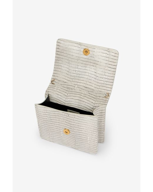Borsa Serpentine di Roberto Cavalli in Metallic