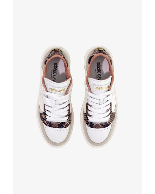 Roberto Cavalli Multicolor Low-Top-Sneaker