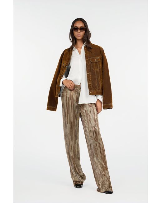 Roberto Cavalli White Shirt With Button