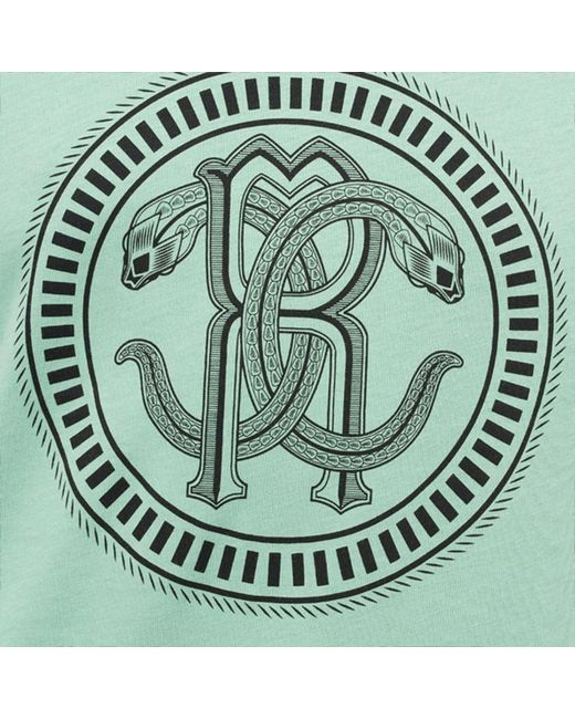 Roberto Cavalli Green Sage T-Shirt