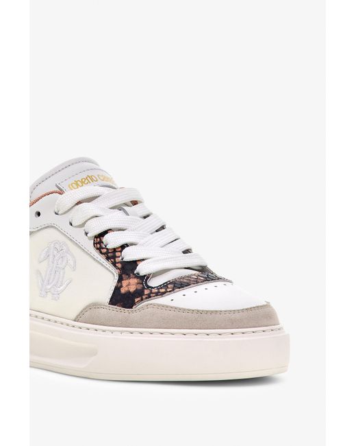 Roberto Cavalli Multicolor Low-Top Sneakers