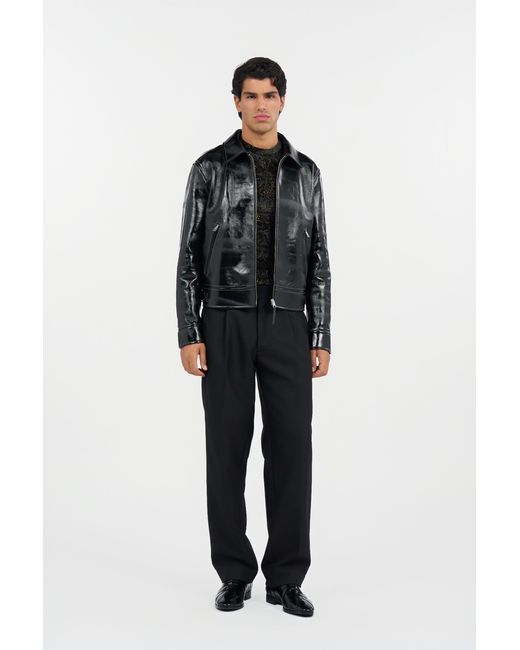 Roberto Cavalli Black Elegant Trousers for men