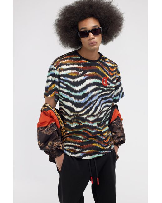 Roberto Cavalli Multicolor Just Cavalli T-Shirt for men