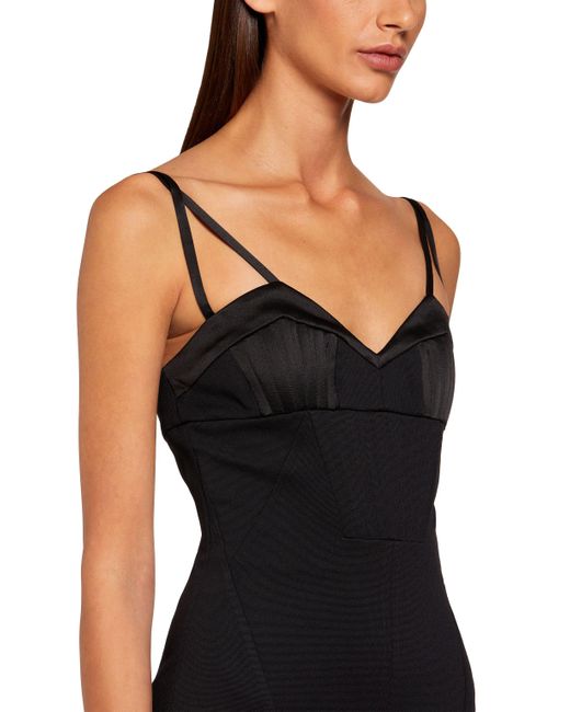 Roberto Cavalli Corset Dress in Black | Lyst Roberto Cavalli Corset Dress in Black | Lyst
