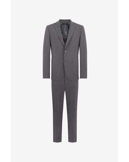 Roberto Cavalli Gray Tailored Suit for men