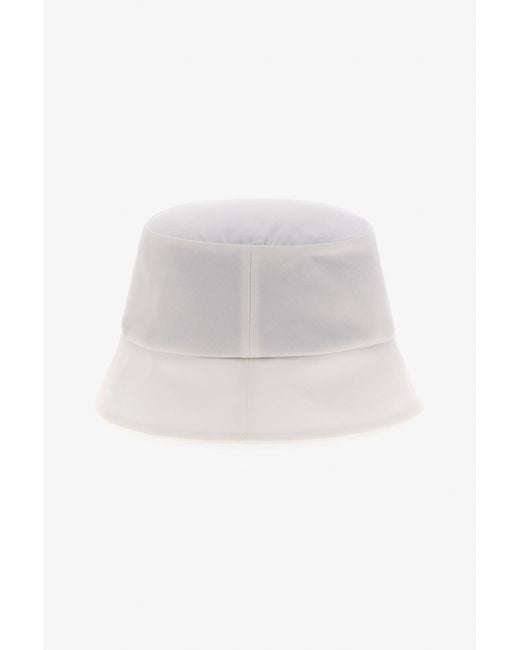 Roberto Cavalli White Cap With Logo